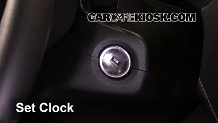 2016 GMC Canyon SLT 3.6L V6 Crew Cab Pickup Horloge Régler l'horloge